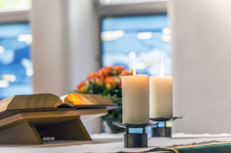 Altar in der Kirche Zum Guten Hirten